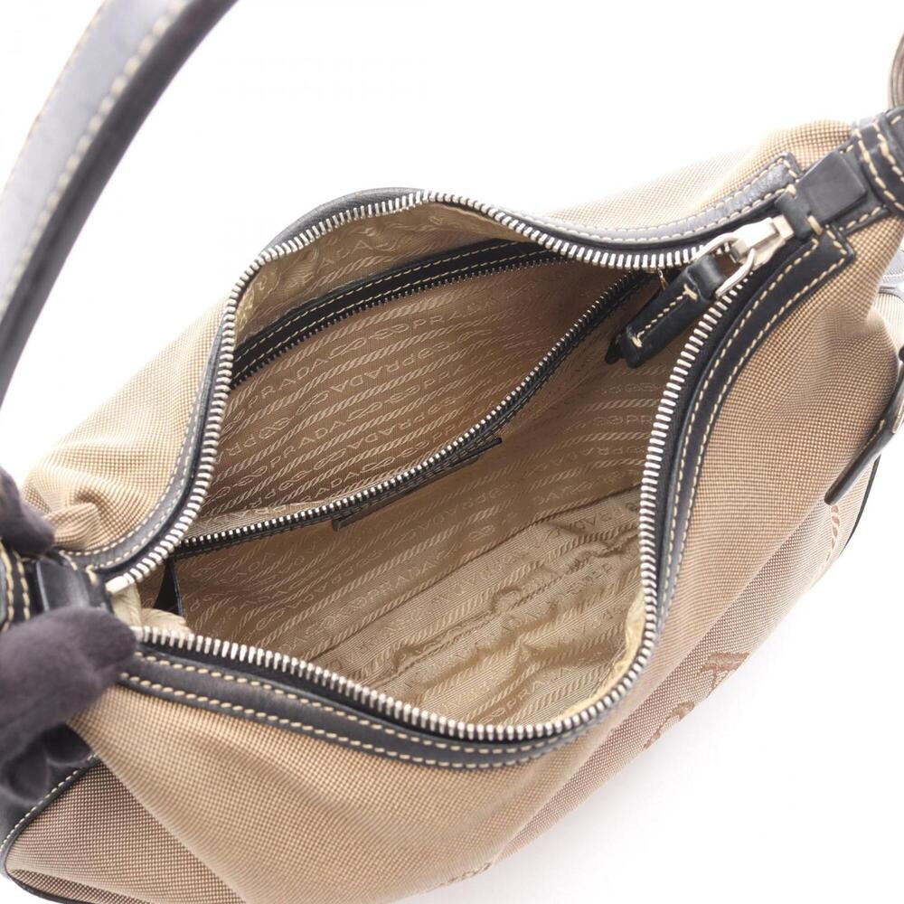 PRADA Black Leather Shoulder Bag - Picture 3 of 14